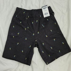 Boy's Pineapple Print Shorts